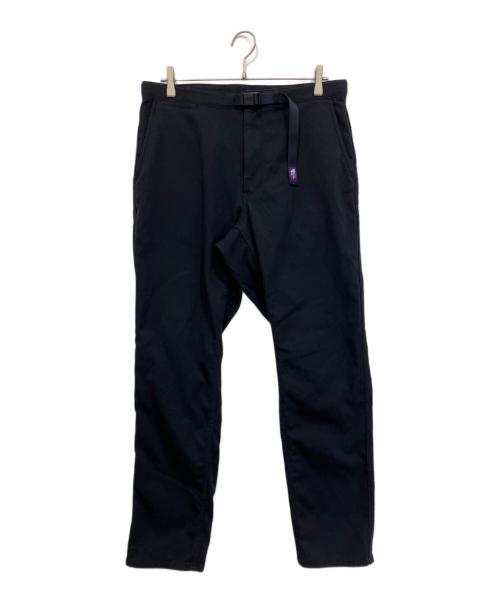 THE NORTHFACE PURPLELABEL（ザ・ノースフェイス パープルレーベル）THE NORTHFACE PURPLELABEL (ザ・ノースフェイス パープルレーベル) Polyester Serge Field Pants ネイビー サイズ:34の古着・服飾アイテム