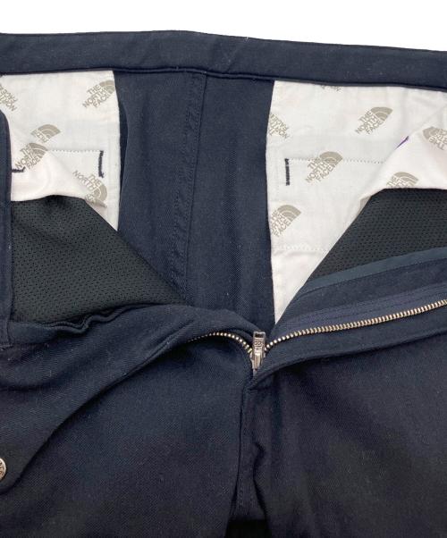 THE NORTHFACE PURPLELABEL（ザ・ノースフェイス パープルレーベル）THE NORTHFACE PURPLELABEL (ザ・ノースフェイス パープルレーベル) Polyester Serge Field Pants ネイビー サイズ:34の古着・服飾アイテム
