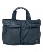 PORTERポーター）の古着「TANKER TOTE BAG」｜ネイビー