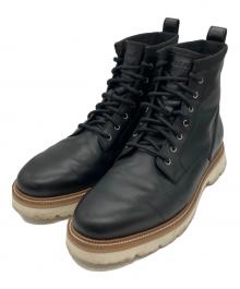COLE HAAN（コールハーン）の古着「編上げブーツ」｜ブラック