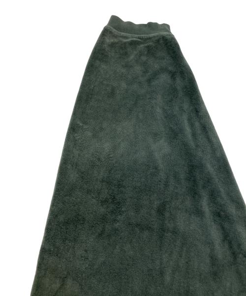 ARMANI JEANS（アルマーニジーンズ）ARMANI JEANS (アルマーニジーンズ) 90Sベロアポロシャツ グリーン サイズ:Lの古着・服飾アイテム