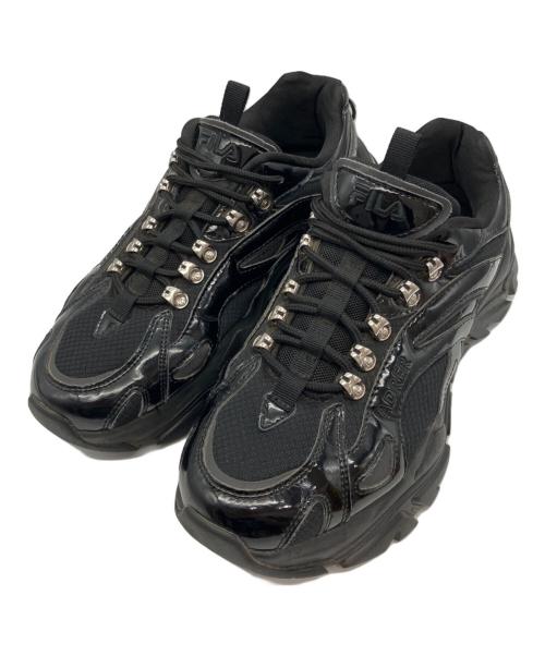 FILA（フィラ）FILA (フィラ) ADRER (アドラー) INTERATION LIGHT 厚底シューズ ブラック サイズ:27の古着・服飾アイテム