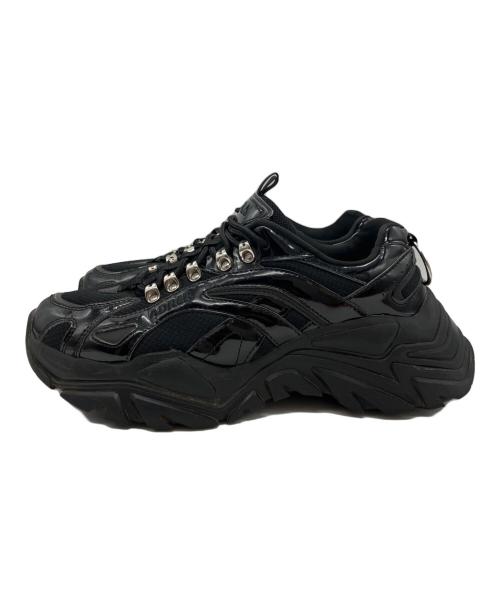 FILA（フィラ）FILA (フィラ) ADRER (アドラー) INTERATION LIGHT 厚底シューズ ブラック サイズ:27の古着・服飾アイテム