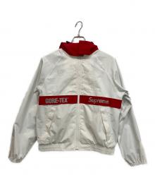 SUPREME（シュプリーム）の古着「18AW GORE-TEX Court Jacket」｜ホワイト×レッド