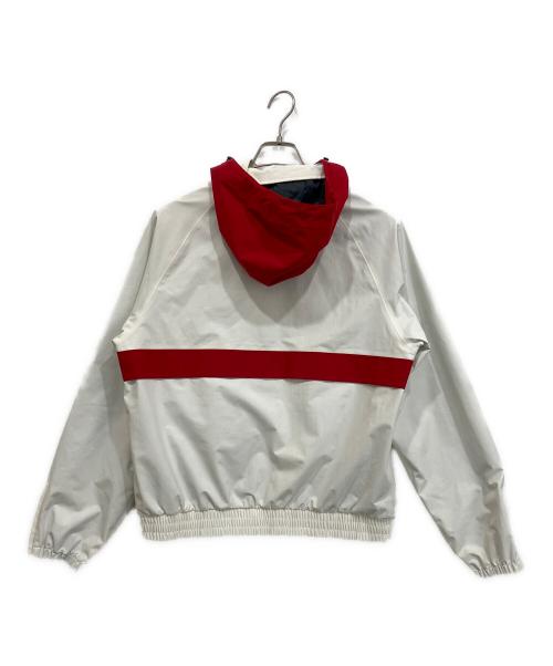 SUPREME（シュプリーム）SUPREME (シュプリーム) 18AW GORE-TEX Court Jacket ホワイト×レッド サイズ:Sの古着・服飾アイテム