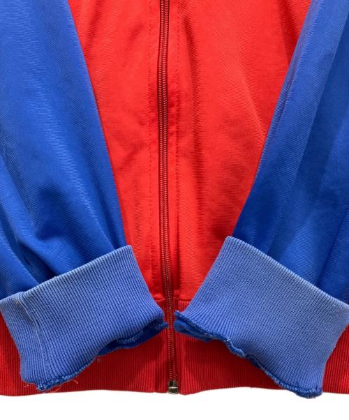 adidas（アディダス）adidas (アディダス) 80Sトラックジャケット レッド×ブルー サイズ:XLの古着・服飾アイテム
