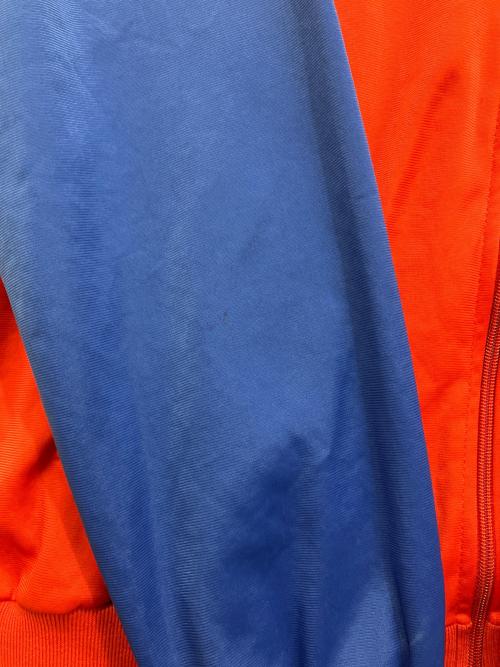 adidas（アディダス）adidas (アディダス) 80Sトラックジャケット レッド×ブルー サイズ:XLの古着・服飾アイテム