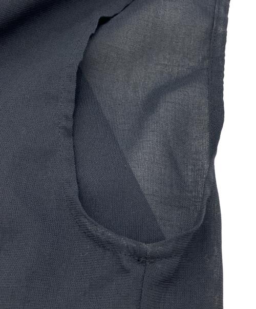 U by SPICK&SPAN（ユー バイ スピック＆スパン）U by Spick&Span (ユー バイ スピック＆スパン) 26SS レースピンタックフレンチスリーブブラウス ブラック サイズ:freeの古着・服飾アイテム