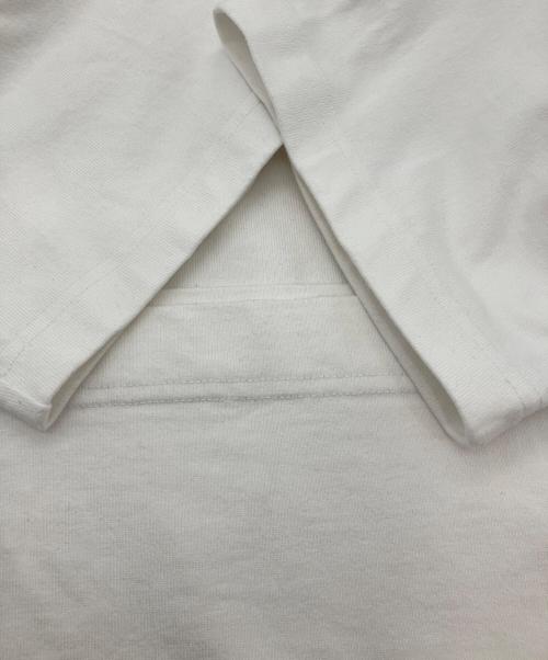 LACOSTE（ラコステ）LACOSTE (ラコステ) ワッペンTEE ホワイト サイズ:Mの古着・服飾アイテム