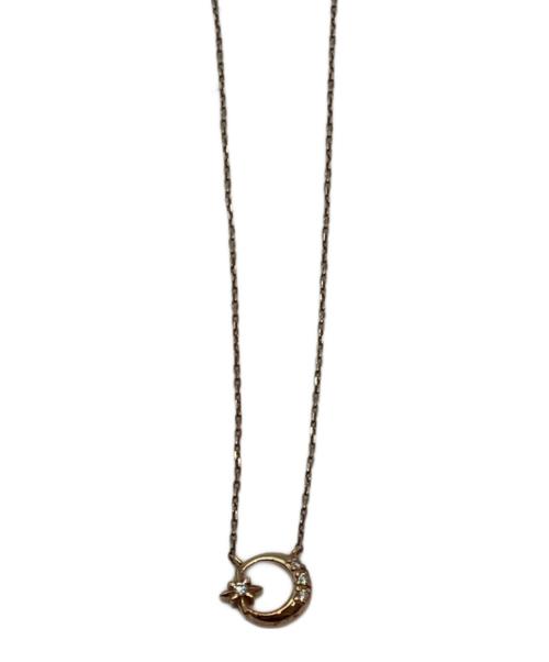 VENDOME AOYAMA（ヴァンドーム アオヤマ）VENDOME AOYAMA (ヴァンドーム アオヤマ) K10 ムーンネックレスの古着・服飾アイテム