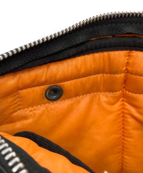 PORTER（ポーター）PORTER (ポーター) TANKER LEATHER  SHOULDER BAG ショルダーバッグ ブラックの古着・服飾アイテム