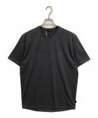 charbonシャルボン）の古着「ITALIAN FABRIC BASIC T-SHIRTS」｜グレー