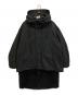 THE RERACS（ザ リラクス）の古着「RERACS PE/NY HIGH DENSITY PEACH THE MODS COAT WITH LINER モッズコート」｜ブラック