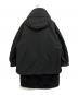 THE RERACS (ザ リラクス) RERACS PE/NY HIGH DENSITY PEACH THE MODS COAT WITH LINER モッズコート ブラック サイズ:48：17000円