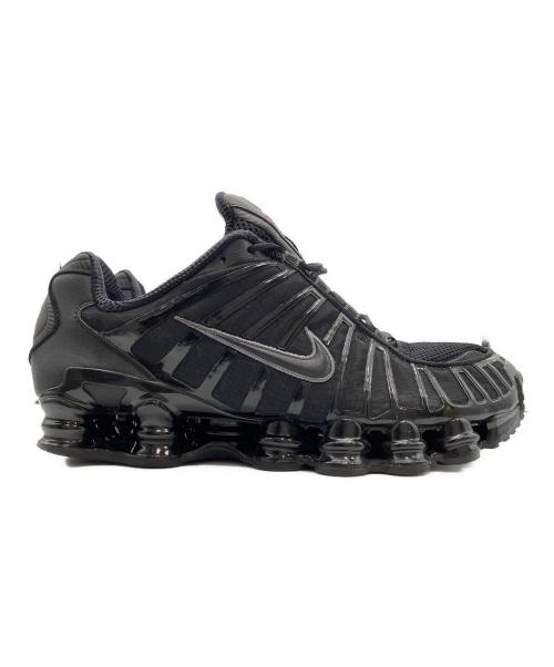 NIKE（ナイキ）NIKE (ナイキ) SHOX TL BLACK/BLACK-MTLC HEMATITE-MAX ORANGE ローカットスニーカー ブラック サイズ:27.5の古着・服飾アイテム