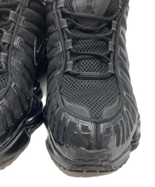 NIKE（ナイキ）NIKE (ナイキ) SHOX TL BLACK/BLACK-MTLC HEMATITE-MAX ORANGE ローカットスニーカー ブラック サイズ:27.5の古着・服飾アイテム
