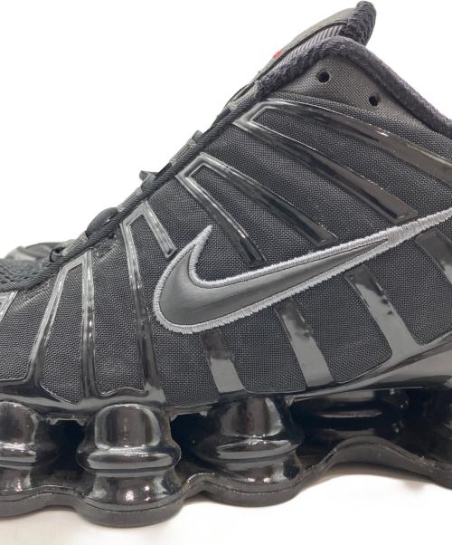NIKE（ナイキ）NIKE (ナイキ) SHOX TL BLACK/BLACK-MTLC HEMATITE-MAX ORANGE ローカットスニーカー ブラック サイズ:27.5の古着・服飾アイテム