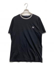 FRED PERRY（フレッドペリー）の古着「Twin Tipped T-Shirt」｜ブラック
