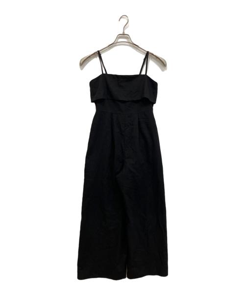 HER LIP TO（ハーリップトゥ）Her lip to (ハーリップトゥ) Ribbon Romper ブラック サイズ:Sの古着・服飾アイテム