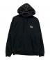 stussy（ステューシー）の古着「バックロゴプルオーバーパーカー」｜ブラック