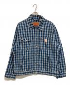 LEVI'Sリーバイス）の古着「WORKWEAR SUNRISE トラッカージャケット」｜ブルー