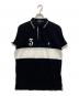 POLO RALPH LAUREN（ポロ・ラルフローレン）の古着「ポロシャツ」｜ホワイト×ブラック