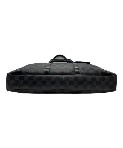 LOUIS VUITTON（ルイ ヴィトン）LOUIS VUITTON (ルイ ヴィトン) ポルトドキュマン ヴォワヤージュ ブリーフケース ブラックの古着・服飾アイテム