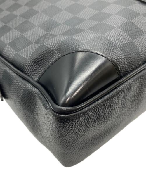 LOUIS VUITTON（ルイ ヴィトン）LOUIS VUITTON (ルイ ヴィトン) ポルトドキュマン ヴォワヤージュ ブリーフケース ブラックの古着・服飾アイテム