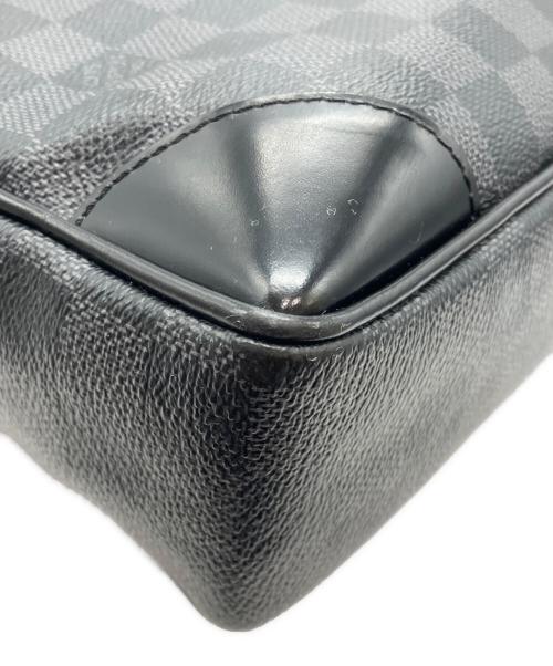 LOUIS VUITTON（ルイ ヴィトン）LOUIS VUITTON (ルイ ヴィトン) ポルトドキュマン ヴォワヤージュ ブリーフケース ブラックの古着・服飾アイテム