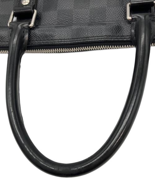 LOUIS VUITTON（ルイ ヴィトン）LOUIS VUITTON (ルイ ヴィトン) ポルトドキュマン ヴォワヤージュ ブリーフケース ブラックの古着・服飾アイテム