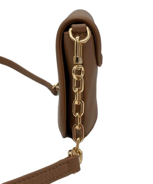 TORY BURCH（トリーバーチ）TORY BURCH (トリーバーチ) ブリテン ミニショルダーバッグ ブラウンの古着・服飾アイテム