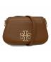 TORY BURCH（トリーバーチ）の古着「ブリテン ミニショルダーバッグ」｜ブラウン