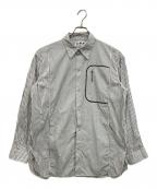 CMF OUTDOOR GARMENTコンフィーアウトドアガーメント）の古着「ATACHED SHIRTS」｜ホワイト×ブラック