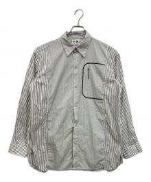 CMF OUTDOOR GARMENT（コンフィーアウトドアガーメント）の古着「ATACHED SHIRTS」｜ホワイト×ブラック