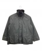 Barbourバブアー）の古着「OS WAX BEDALE オーバーサイズオイルドジャケット」｜ブラック