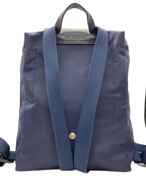 LONGCHAMP（ロンシャン）LONGCHAMP (ロンシャン) ルプリアージュ ナイロンリュック ネイビーの古着・服飾アイテム