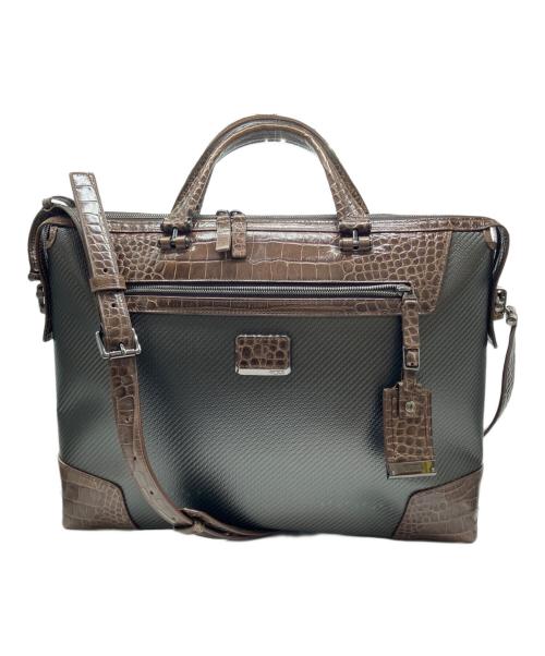 TUMI（トゥミ）TUMI (トゥミ) インディアナポリス スリムブリーフケース ブラウンの古着・服飾アイテム