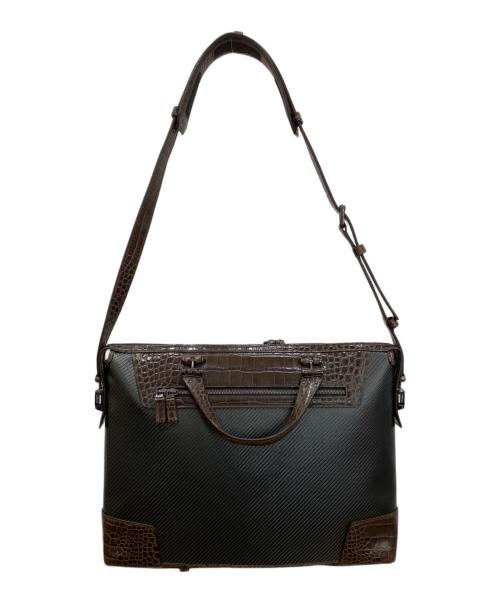 TUMI（トゥミ）TUMI (トゥミ) インディアナポリス スリムブリーフケース ブラウンの古着・服飾アイテム