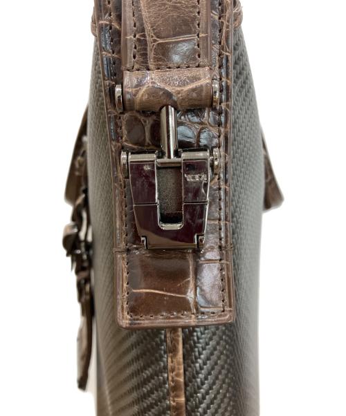 TUMI（トゥミ）TUMI (トゥミ) インディアナポリス スリムブリーフケース ブラウンの古着・服飾アイテム