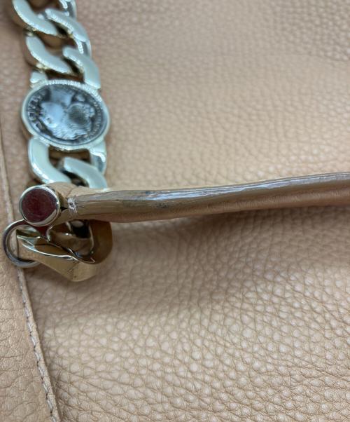 BVLGARI（ブルガリ）BVLGARI (ブルガリ) モネーテ コインチェーン トートバッグ ブラウンの古着・服飾アイテム