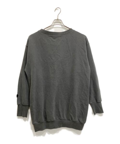 ANDMARY（アンドマリー）andmary (アンドマリー) Loose ribbon set up セットアップ グレー サイズ:freeの古着・服飾アイテム