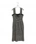 ROSY LUCE (ロージールーチェ) CLASSIC LADY DRESS - CHECK ワンピース ホワイト×ブラック サイズ:Ｍ：6000円