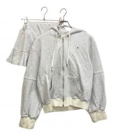 ANDMARY（アンドマリー）の古着「Adele hoodie set up セットアップ」｜グレー