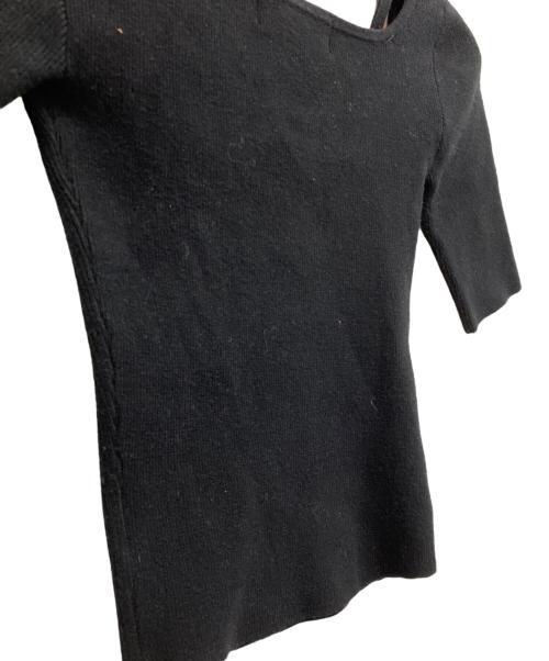 ANDMARY（アンドマリー）andmary (アンドマリー) Mew frill tops ブラック サイズ:freeの古着・服飾アイテム
