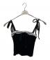 andmary（アンドマリー）の古着「emma Ribbon Camisole」｜ブラック