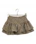 ANDWANG (アンドワン) classical frill mini skirt ミニスカート ブラウン サイズ:M：6000円