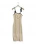 andmary（アンドマリー）の古着「Heart Stitch Long Dress  ワンピース」｜ベージュ