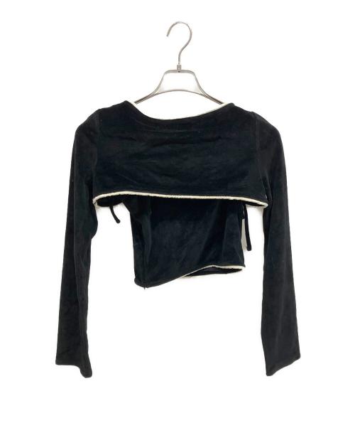 ANDMARY（アンドマリー）andmary (アンドマリー) Mila cardigan set セットアップ ブラック サイズ:freeの古着・服飾アイテム