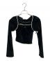 andmary（アンドマリー）の古着「Mila cardigan set セットアップ」｜ブラック
