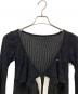 中古・古着 ANDMARY (アンドマリー) Emma knit flare cardigan set セットアップ ブラック サイズ:F：7000円